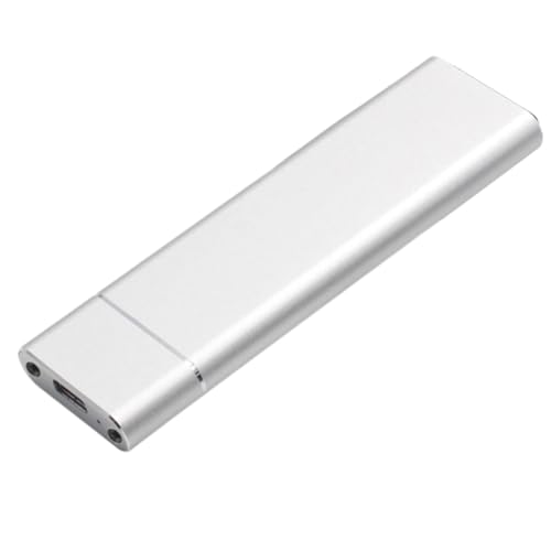 Disco duro móvil NVME 1TB de alta velocidad 10Gbps externo portátil color plata