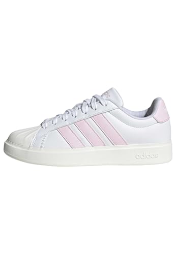 Adidas Women's Streetalk, White/Clear Pink/White, 7.5