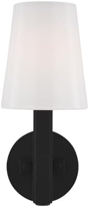 Feiss Generation Lighting-Logan from TOB Thomas O'Brien-One Light Wall Sconce-5 Inch Wide by 12 Inch Tall-Aged Iron Finish