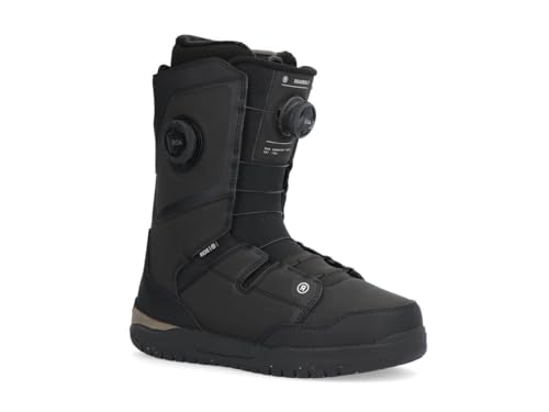 Ride Deadbolt Zonal Men's Snowboard Boots, Black, 9.5