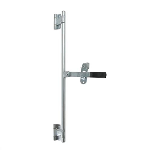 36'' Cam Bar Lock Trailer Door Hasp / Side Door / Rear Door / Swing Door Hinged / Handle Latch Cargo / for Trailer Cam Truck Cargo, Silver