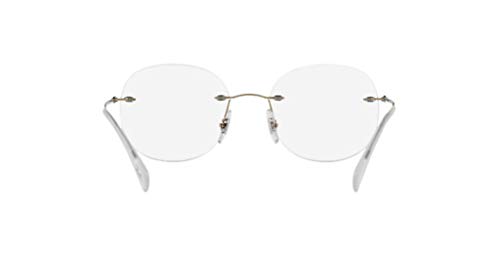 Image of Ray-Ban RX8747 Titanium Oval Prescription Eyeglass Frames