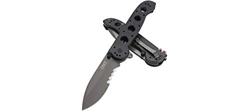 Image of CRKT M21-14G Folding Knife with Liner Lock: 1.4116 Veff Serrations Blade, G10 Handle, Reversible Pocket Clip, M21-14G