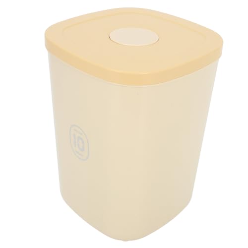 balacoo Grain Storage Barrel Pet Food Container Airtight Cat Food Bin Vacuum Sealed Bright Decorative