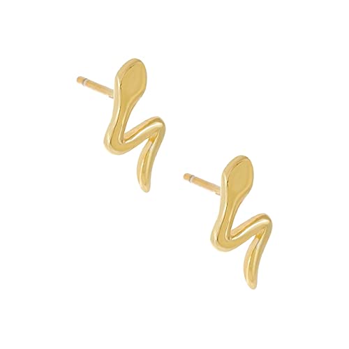 Boucles d'oreilles serpent et piercing couleur zircon : le cadeau idéal