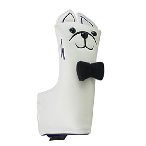 Housse de putter maillet magnétique pour protection club de golf droit et demi-rond