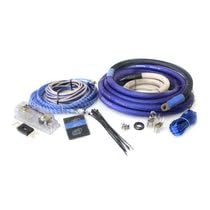 XS Power AKXP4-1 XP Flex 4 AWG Amp Kit – Complete Car Audio Wiring Kit with OFC Power, Ground, Speaker, RCA, and Remote Cable – 60A ANL Fuse & Holder – 17ft Cables for Amplifier Install