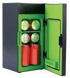 Miniatura 8 de Gamer Mini refrigerador con capacidad para hasta 8 latas de soda, color negro