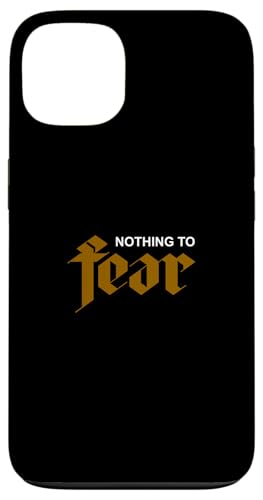 �u���E���J���[ Nothing To Fear �u���E�� �O���t�B�b�N �X�}�z�P�[�X iPhone 13 �p