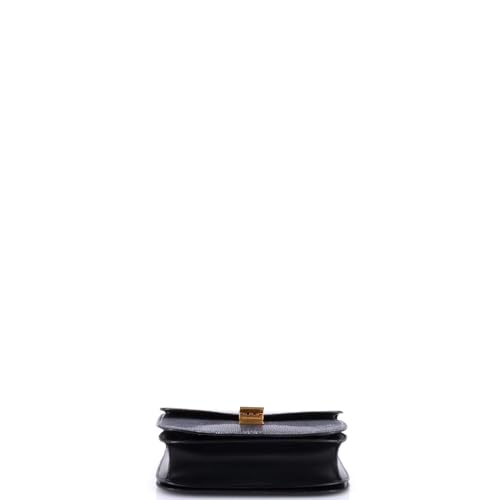 Pre-Loved Classic Box Bag Stingray Medium, Black4
