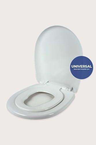 Çocuk Adaptörlü Klozet Kapağı, Oval Klozet Taşı Uyumlu