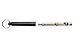 forepets Dog Training Whistle with Black Lanyard to Stop Barking. Professional Silent Adjustable Ultrasonic Tool to Train and Control Poppy Bark