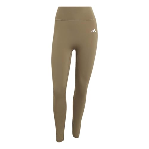 adidas Mujer Optime Essentials Workout 7/8 Leggings Tights, Khaki Six, XL