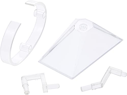 Plymor Clear Plastic Vertical Or Horizontal Watch Display Stand #TOP4