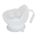 Spill Proof Scoop Bowl with Suction Base, Self Feeding Adaptive Bowl Adaptive Eating Utensils for Adults Elderly Disabled