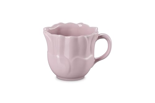 Image of Le Creuset Stoneware Petal Mug, 11 oz., Chiffon Pink