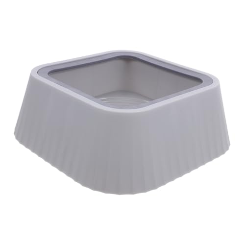POPETPOP Floating Tip Pet Water Bowl for Cats and Dogs Cat Feeder with Innovative Design Keeps Pets Dry and Floors