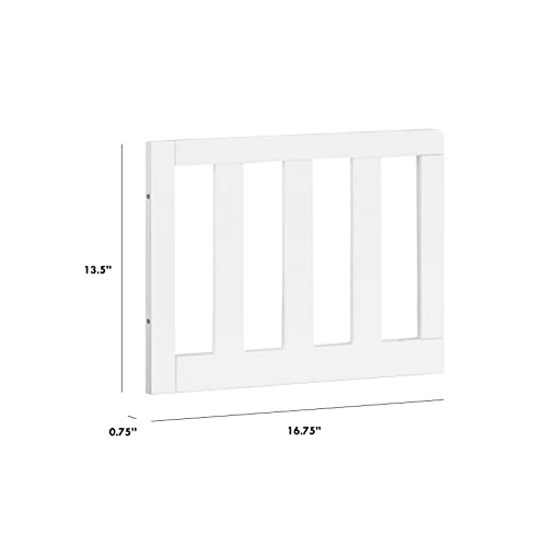 Image of Davinci Mini Toddler Bed Conversion Kit (M22599) for Otto Mini Crib in White