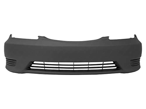 MBI AUTO - Primered, Front Bumper Cover Fascia for 2005 2006 Toyota Camry w/Out Fog 05 06, TO1000284