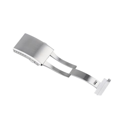 SRMVRNKNNK Fit For ZCR[ 18mm 20mm 22mm Vo[ _uvbVNXv XeXX`[ EHb`oh NXvɓK g܂肽ݎ\bhEHb`obN(Silver-18mm)