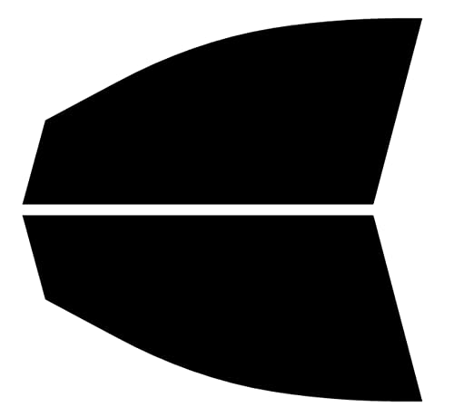 Trueline Automotive Precut Window Tint Kit Compatible with Kia Sorento 2016-2020 - Customizable Front Sides - Front Car Window Tint - Pre Cut Window Tint for Car Windows - Tint Kit