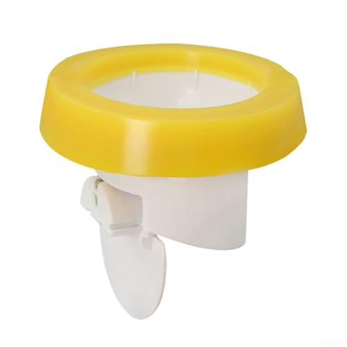 Joint de bride de toilette hautement élastique - 1 lot de bague d'étanchéité flexible anti-odeur pour tuyaux de 100 mm à 110 mm - Fermeture automatique pour un environnement frais de salle de bain