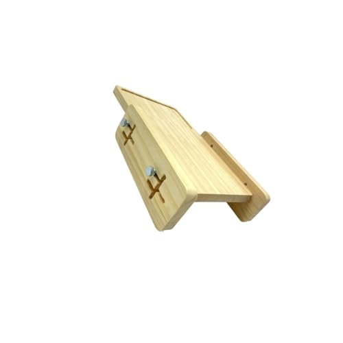 Trancheuse à pain horizontale en bois QOKLIYUI avec guide réglable