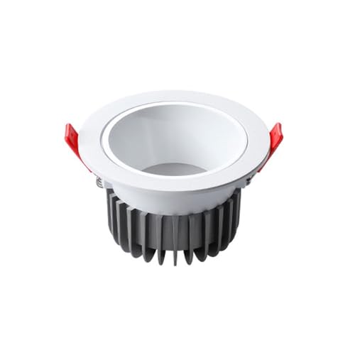Luminaire encastré LED anti-éblouissement haut de gamme blanc 3000K