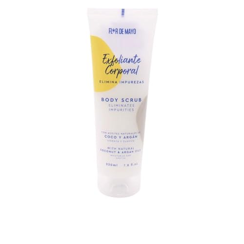 Flor de Mayo, Exfoliante Corporal Argán y Coco, 230ml