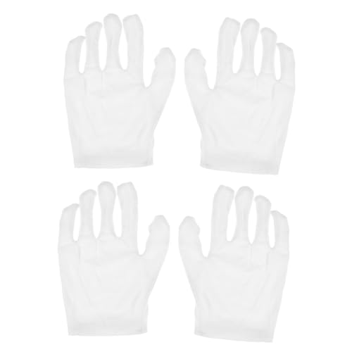 DEARMAMY 2Pares Guantes Hidratantes De Spa De Bambú Guantes Para Cuidado De Manos Para Hidratación y Exfoliación