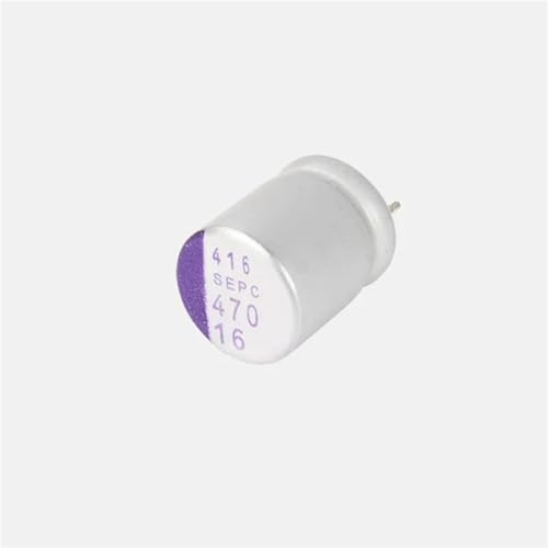 Condensateur à semi-conducteurs 6V 470uF pour filtrage audio numérique