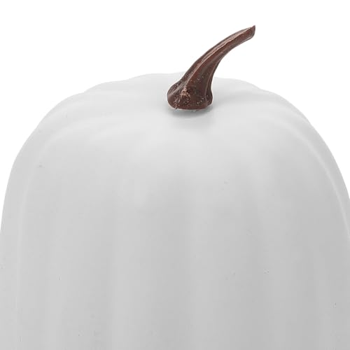 Calabazas Artificiales de Plástico Operitacx para Evitar Deterioro en Adornos de Halloween 4