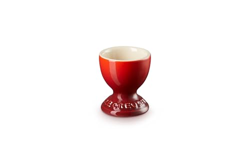 Image of Le Creuset Stoneware Egg Cup, 2 inch, Cerise