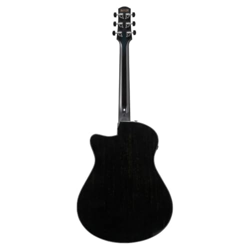 Ibanez AAM340CE Advanced Acoustic Auditorium Acoustic-electric Guitar - Rustic Black