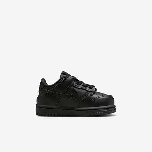 Nike Dunk Low Baby/Toddler Shoes (FB9107-009, Black/Black/Black)3