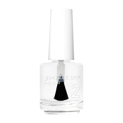 Dazzle Dry Step 2 - Base Coat, 0.5 oz (15 mL)