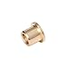 Through-Hole Bearing Bushings for Industrial Equipment - Self-Lubricating Flanged Bronze Sleeve Bearing 1pc(25x3x12x18x10mm)