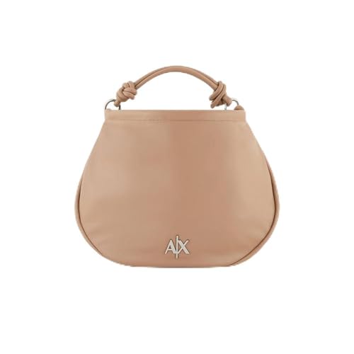 A | X ARMANI EXCHANGE Large Melrose Hobo Bag, Dark Sunrise