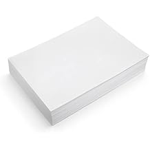 Premium Weight 32lb Bond White 5" x 7" Sheets - Note Paper Memo Sheets 500 Sheets