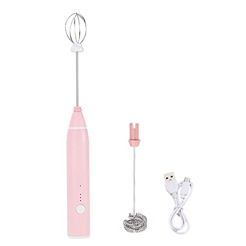 Mini batidor de huevos, batidor de alimentos, batidor de huevos, mini batidora de mano, fácil de usar, recargable por USB
