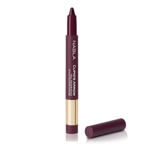 NABLA Cupid's Arrow Longwear Stylo, Blackberry | Matita stylo a lunga tenuta e alta pigmentazione | Liner, ombretto o rossetto multiuso, texture cremosa e confortevole per un makeup impeccabile