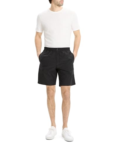 Theory Men's Straight Short Drawstring 8 in Soft Lawn2