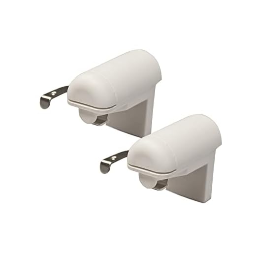 VICTORIA M Supporto Klemmfix per veneziane in Alluminio (Set da 2)