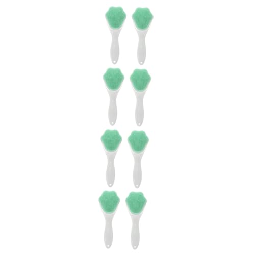 Brosse de nettoyage pour visage silicone exfoliation pores outil manuel manche long