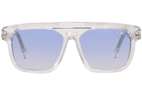 Cazal 8040 002 Sunglasses Grey Transparent/Silver/Grey Gradient 59mm2