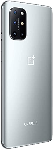 OnePlus 8T 5G Dual-SIM 256GB ROM + 12GB RAM Factory Unlocked International Version (NOT for VERIZON - Boost Cricket) Android Smartphone (Lunar Silver)