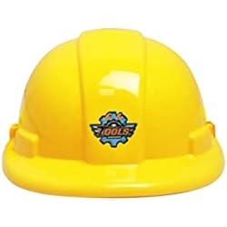 Casco Obra Juguete Liummrcy, ingeniería Cap Juguete Kids Construcción Simulación de juguete Safézal Casco de seguridad Jugar regalo de juguete para niños Simulación de sombrero duro Simulación de seguridad