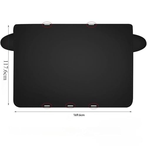 Couverture de neige magnétique avec protection antigel durable