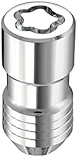 McGard 24515 Chrome Cone Seat Wheel Locks (M14 x 1.5 Thread Size) - Set of 5