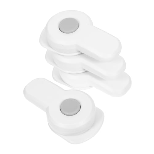 CORHAD 4個キッチン用粘着式チャイルドロック 耐久素材のオーブン 電子レンジ 冷蔵庫対応 保護 引き出しロック不要工具設置 簡単取り外し可